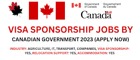 Canadian Government Visa Sponsorship Jobs 2024-2025 (Apply Now ...