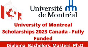 Université de Montréal Scholarships